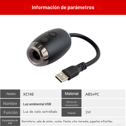 Luz Ambiental USB